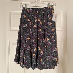 NWT Lularoe Madison Skirt - Peacock